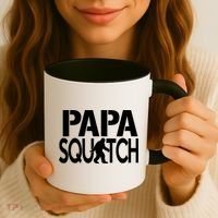Papa Squatch For Dad Sasquatch Bigfoot Gift Coffee Mug thumb 3