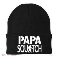 Papa Squatch For Dad Sasquatch Bigfoot Gift Beanie thumb 0