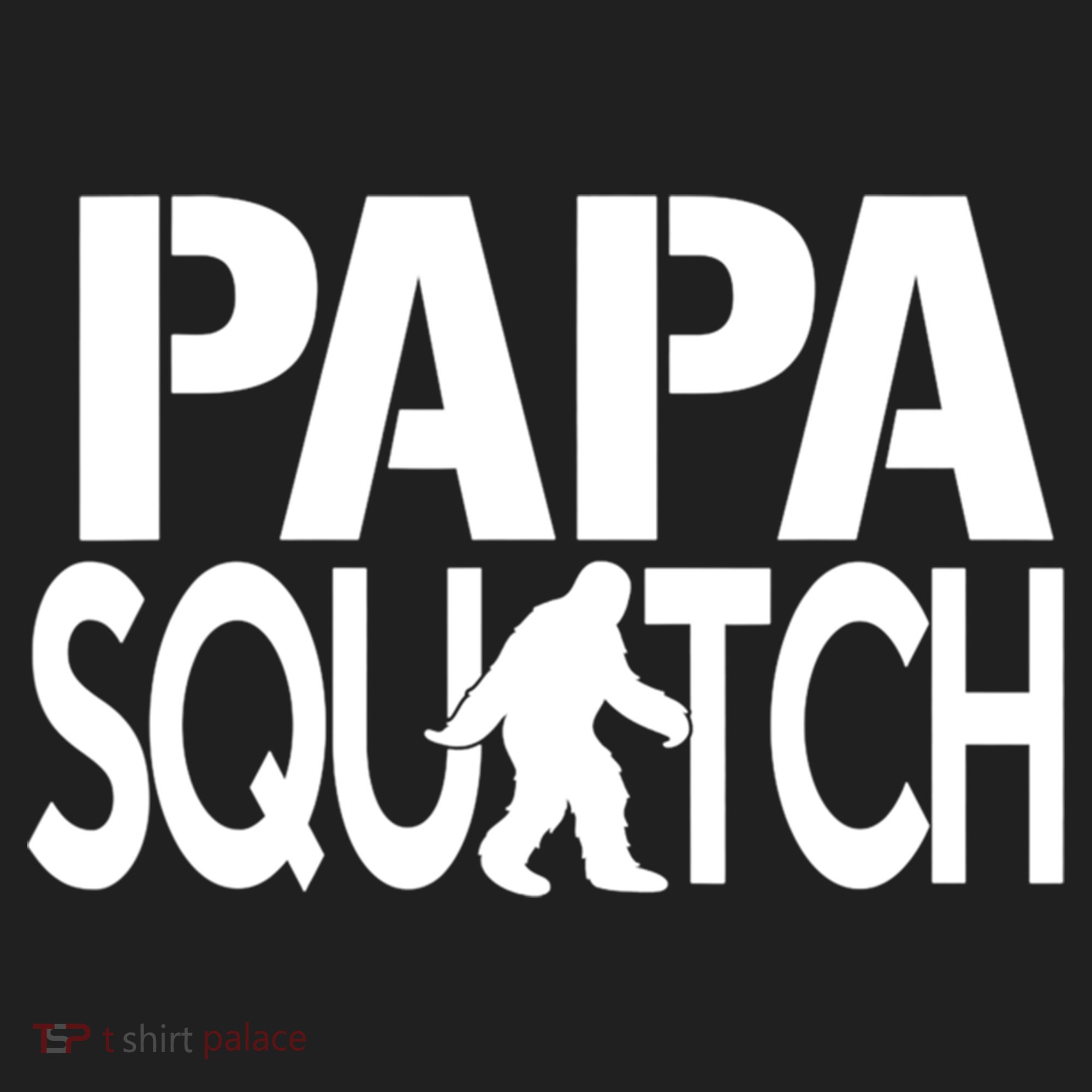 Papa Squatch For Dad Sasquatch Bigfoot Gift Beanie
