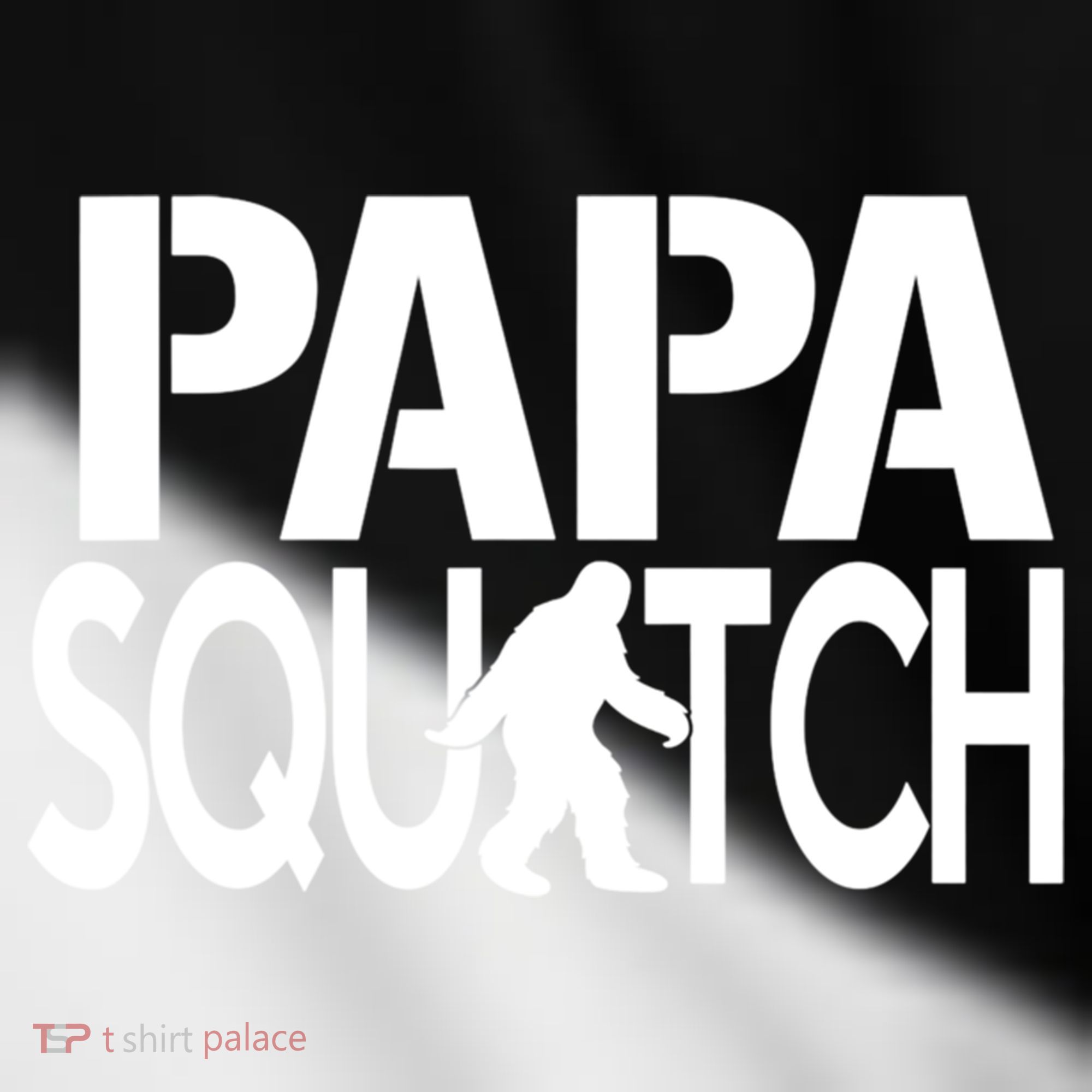 Papa Squatch For Dad Sasquatch Bigfoot Gift Toddler Fine Jersey T-Shirt