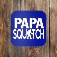 Papa Squatch For Dad Sasquatch Bigfoot Gift Coaster thumb 0