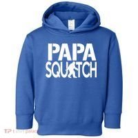 Papa Squatch For Dad Sasquatch Bigfoot Gift Toddler Hoodie thumb 0