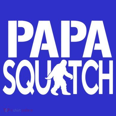 Papa Squatch For Dad Sasquatch Bigfoot Gift Tank Top