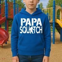 Papa Squatch For Dad Sasquatch Bigfoot Gift Kids Hoodie thumb 2