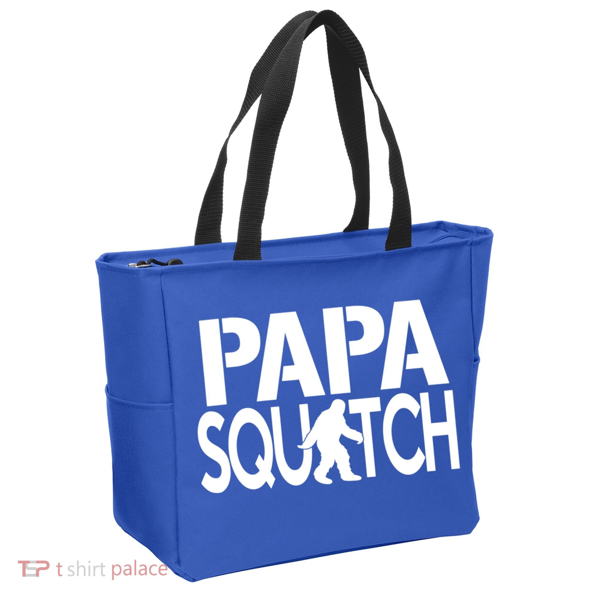 Papa Squatch For Dad Sasquatch Bigfoot Gift Tote Bag