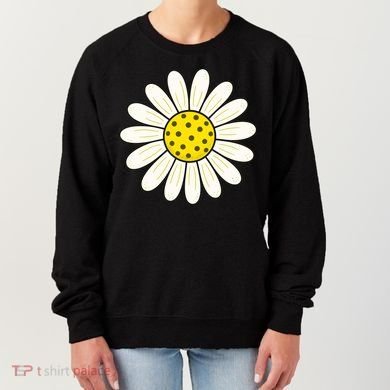 Pickleball Sun Flower Daisy Women's Sweatshirt