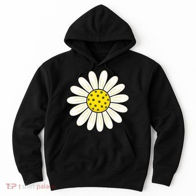 Pickleball Sun Flower Daisy Hoodie