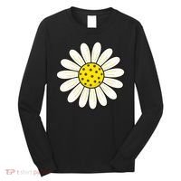 Pickleball Sun Flower Daisy Long Sleeve Shirt thumb 0