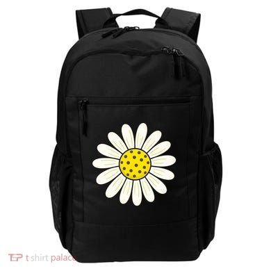 Pickleball Sun Flower Daisy Backpack