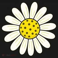 Pickleball Sun Flower Daisy Bucket Hat thumb 4
