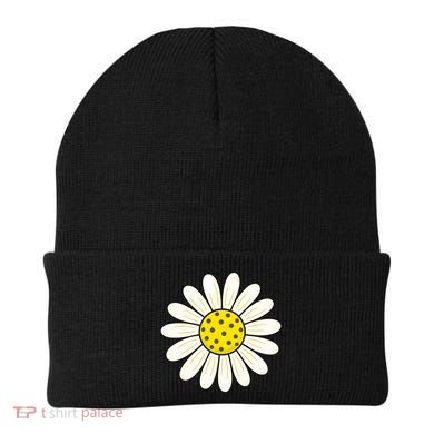 Pickleball Sun Flower Daisy Beanie