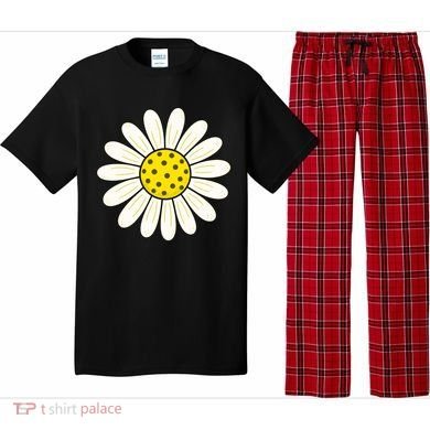 Pickleball Sun Flower Daisy Pajama Set