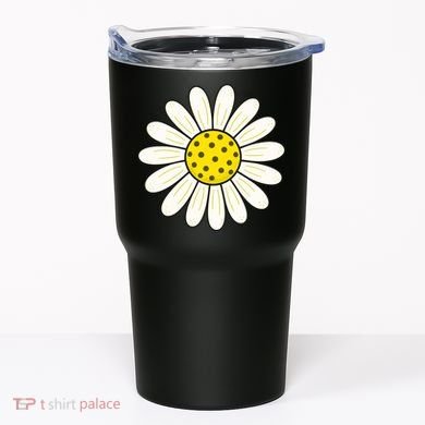 Pickleball Sun Flower Daisy Tumbler