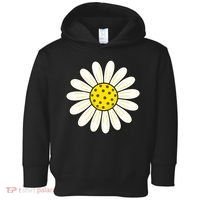 Pickleball Sun Flower Daisy Toddler Hoodie thumb 0
