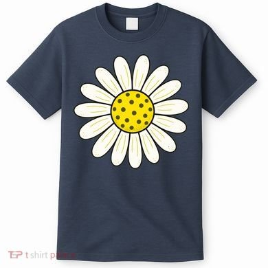 Pickleball Sun Flower Daisy T-Shirt