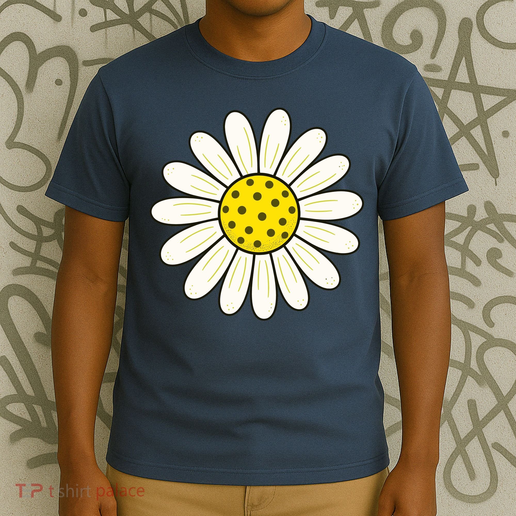 Pickleball Sun Flower Daisy T-Shirt