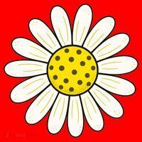 Pickleball Sun Flower Daisy Santa Hat thumb 1