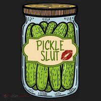 Pickle Slut Funny Pickle Slut Who Loves Pickles Apaprel Women's Sweatshirt thumb 2