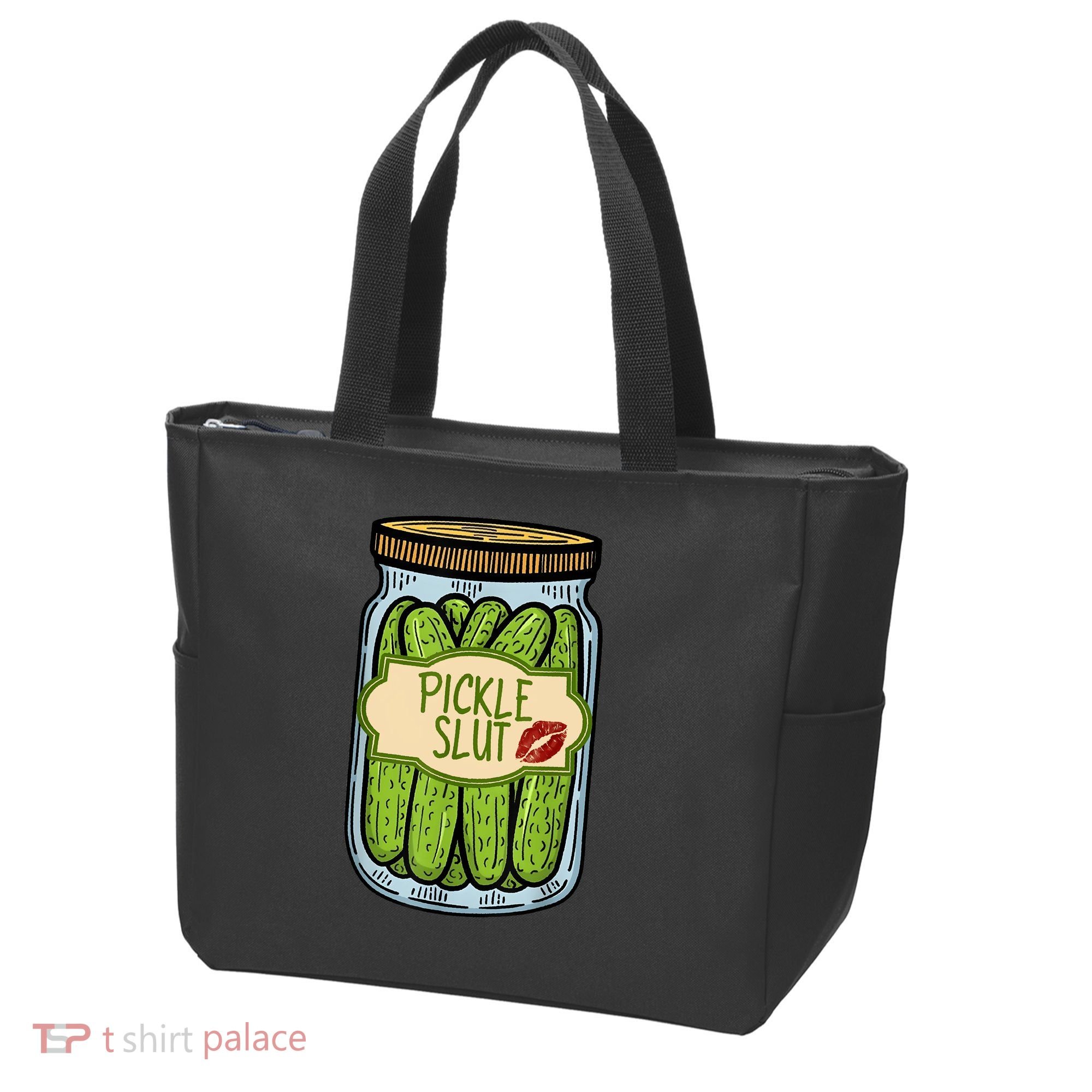 Pickle Slut Funny Pickle Slut Who Loves Pickles Apaprel Tote Bag