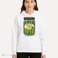 Pickle Slut Funny Pickle Slut Who Loves Pickles Apaprel Hoodie thumb 5