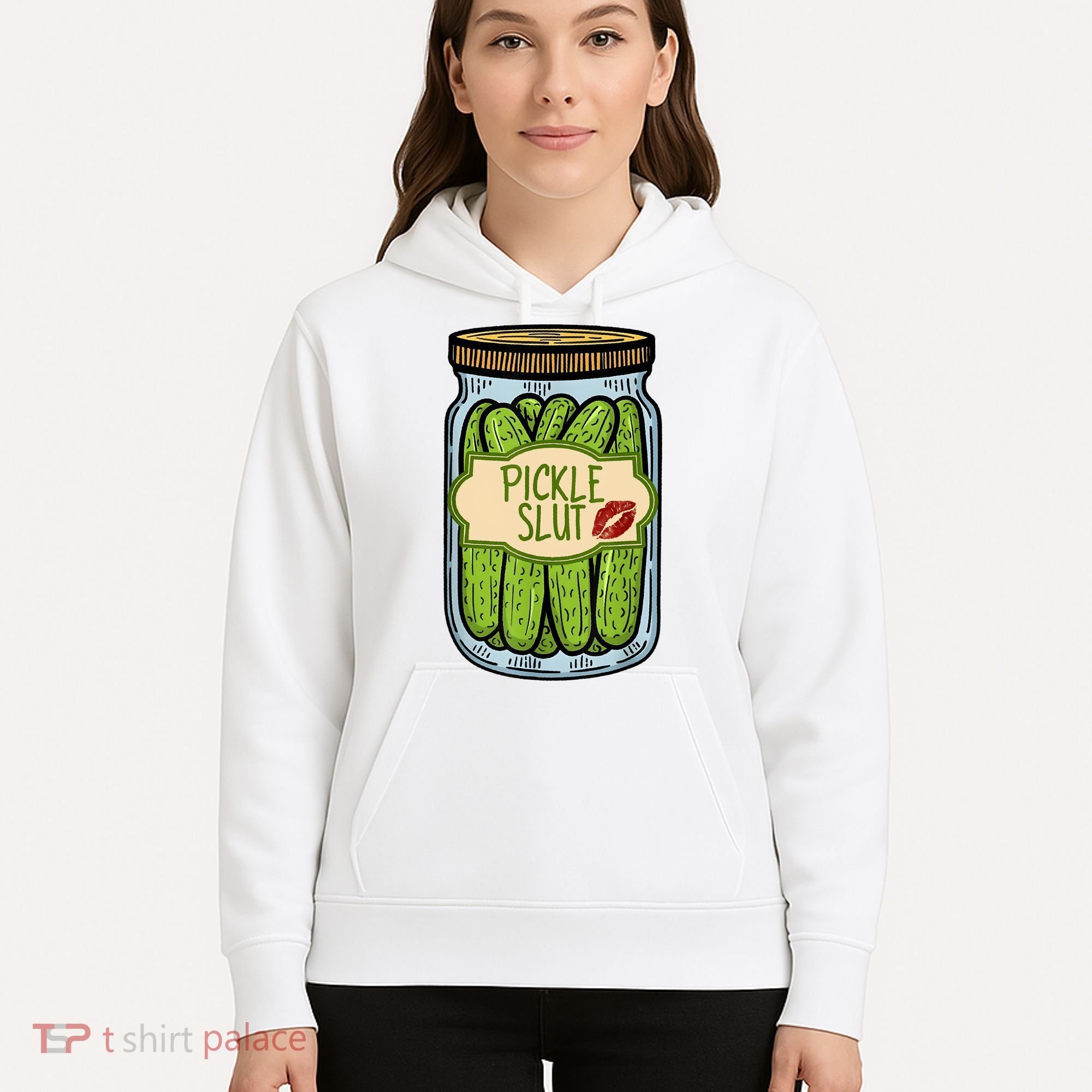Pickle Slut Funny Pickle Slut Who Loves Pickles Apaprel Hoodie
