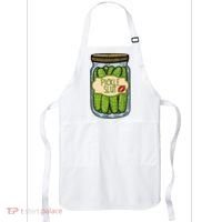 Pickle Slut Funny Pickle Slut Who Loves Pickles Apaprel Apron thumb 0