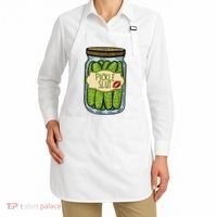 Pickle Slut Funny Pickle Slut Who Loves Pickles Apaprel Apron thumb 2