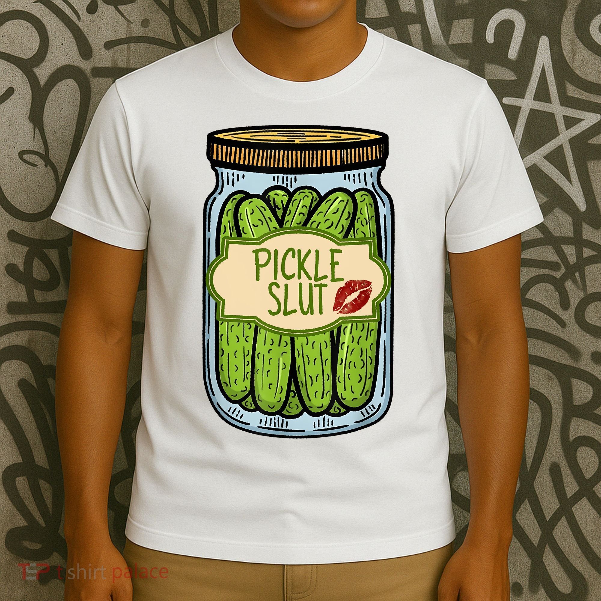 Pickle Slut Funny Pickle Slut Who Loves Pickles Apaprel T-Shirt