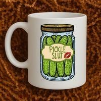 Pickle Slut Funny Pickle Slut Who Loves Pickles Apaprel Coffee Mug thumb 2