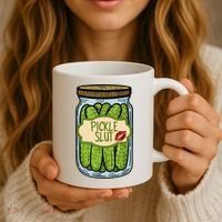 Pickle Slut Funny Pickle Slut Who Loves Pickles Apaprel Coffee Mug thumb 3