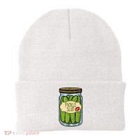 Pickle Slut Funny Pickle Slut Who Loves Pickles Apaprel Beanie thumb 0