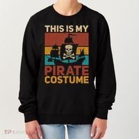 Pirate Ship Funny Pirate Outfit Pirate Costume Retro Pirate Women's Sweatshirt thumb 0