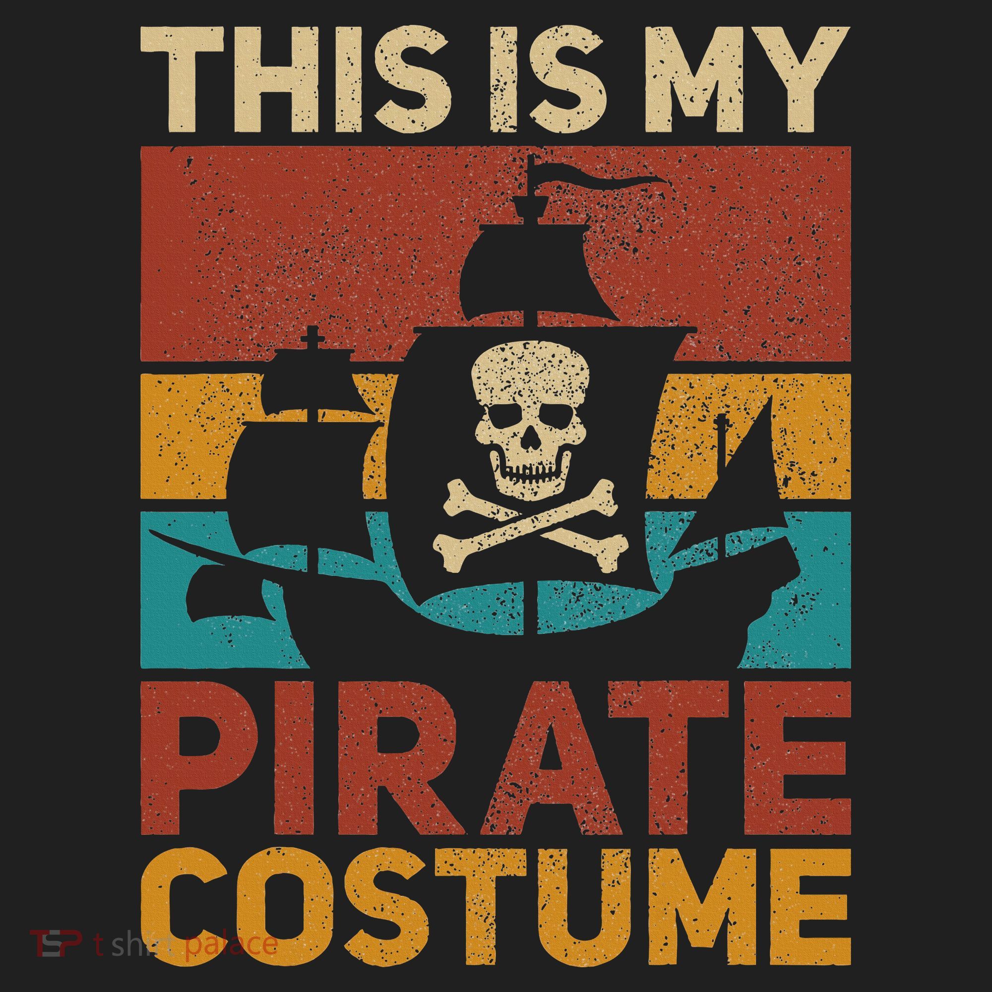 Pirate Ship Funny Pirate Outfit Pirate Costume Retro Pirate Women's Sweatshirt