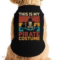Pirate Ship Funny Pirate Outfit Pirate Costume Retro Pirate Doggie Tank thumb 0