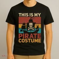 Pirate Ship Funny Pirate Outfit Pirate Costume Retro Pirate T-Shirt thumb 3