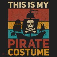 Pirate Ship Funny Pirate Outfit Pirate Costume Retro Pirate Hat thumb 2