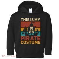 Pirate Ship Funny Pirate Outfit Pirate Costume Retro Pirate Toddler Hoodie thumb 0