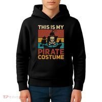 Pirate Ship Funny Pirate Outfit Pirate Costume Retro Pirate Kids Hoodie thumb 4