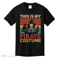 Pirate Ship Funny Pirate Outfit Pirate Costume Retro Pirate Kids T-Shirt thumb 0