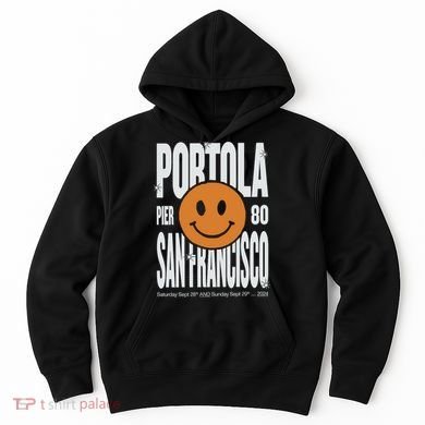 Portola San Francisco Pier 80 Lineup 2024 Hoodie
