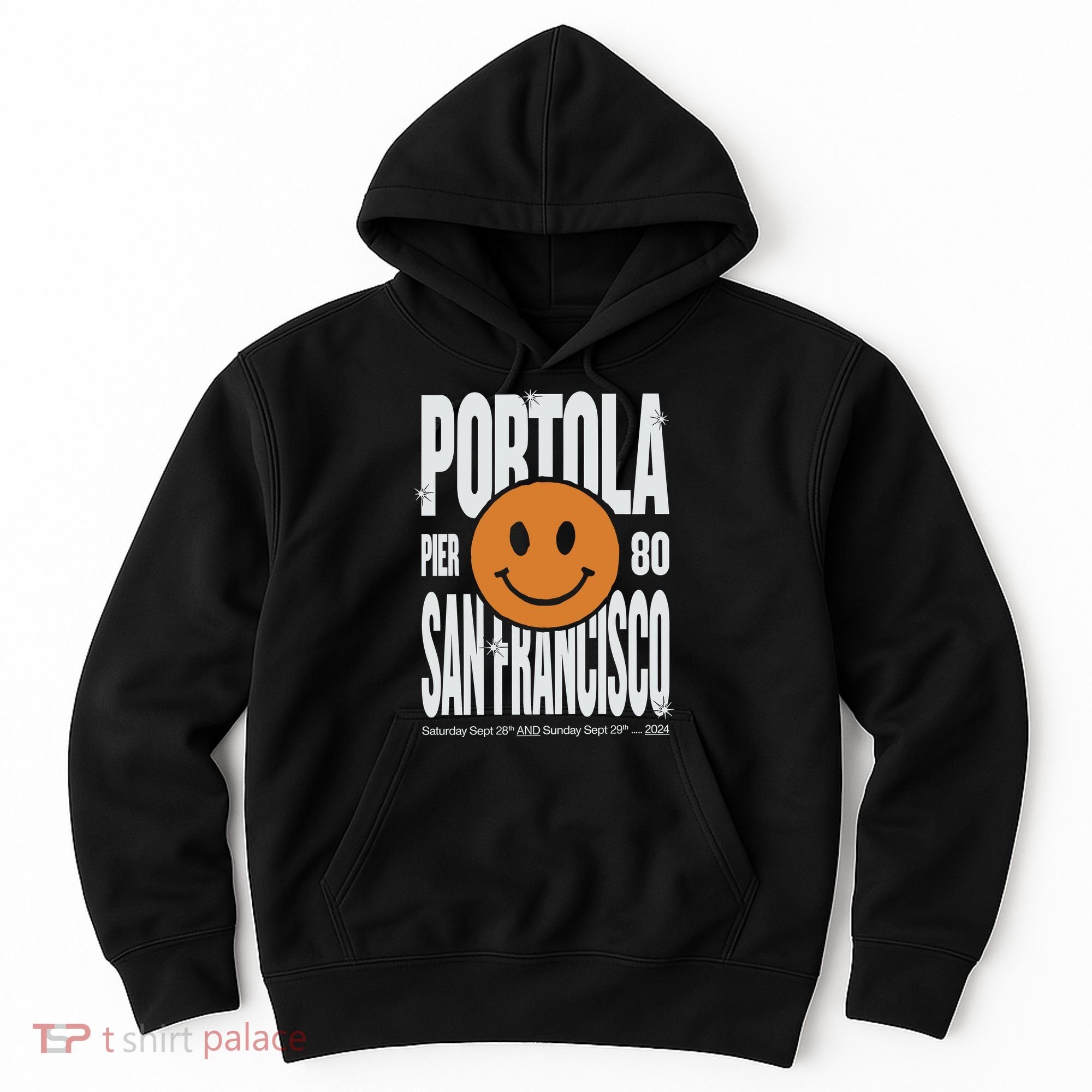 Portola San Francisco Pier 80 Lineup 2024 Hoodie