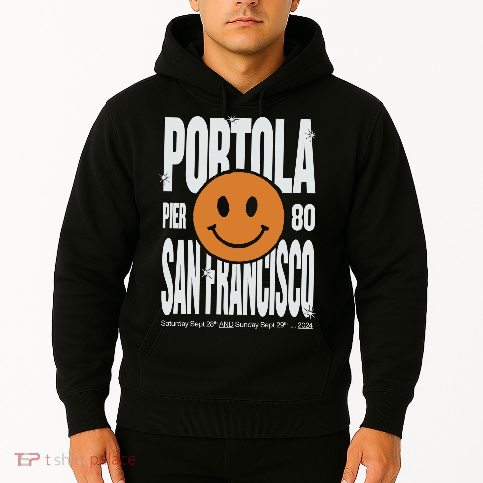 Portola San Francisco Pier 80 Lineup 2024 Hoodie