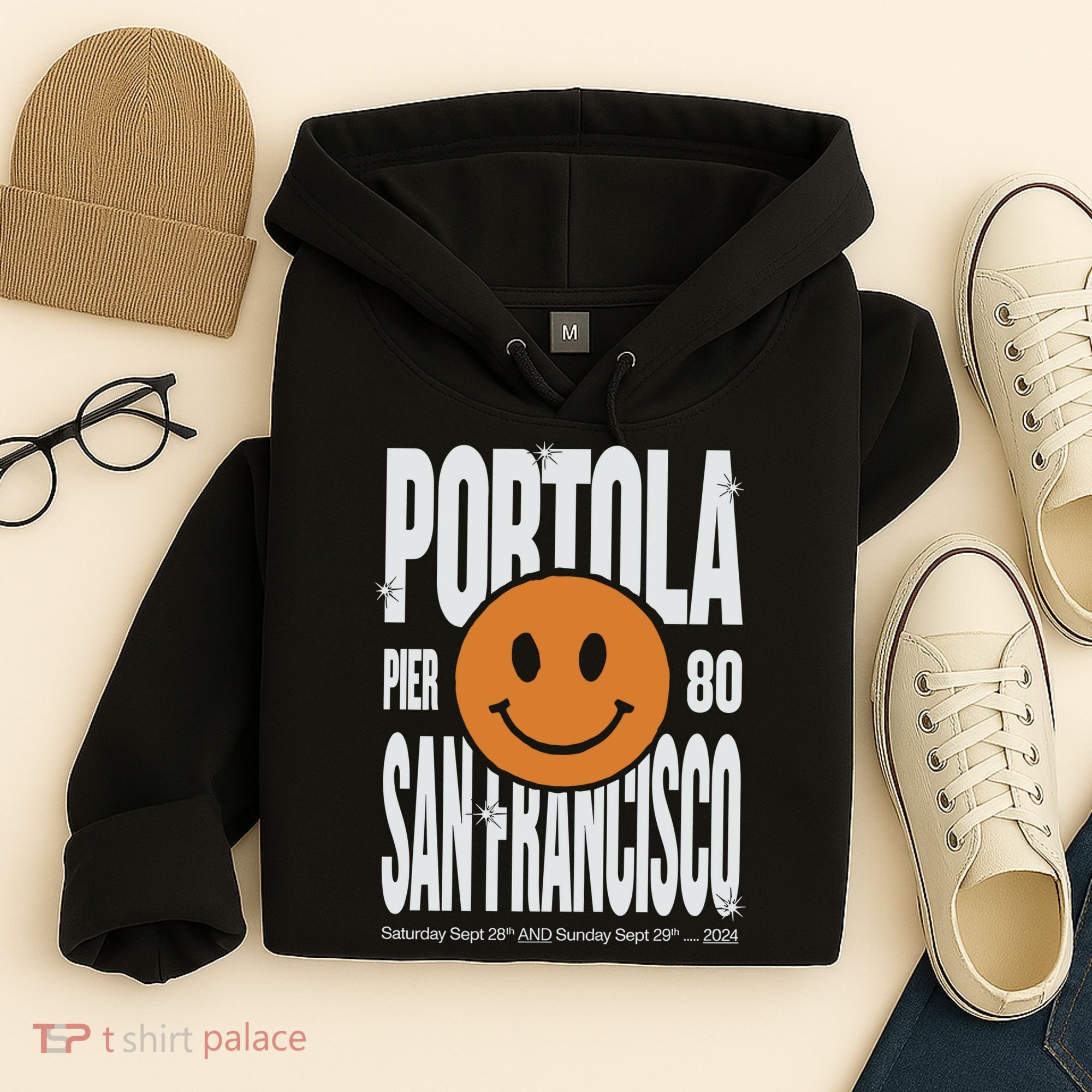 Portola San Francisco Pier 80 Lineup 2024 Hoodie
