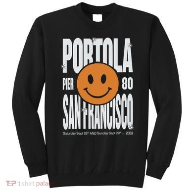 Portola San Francisco Pier 80 Lineup 2024 Sweatshirt