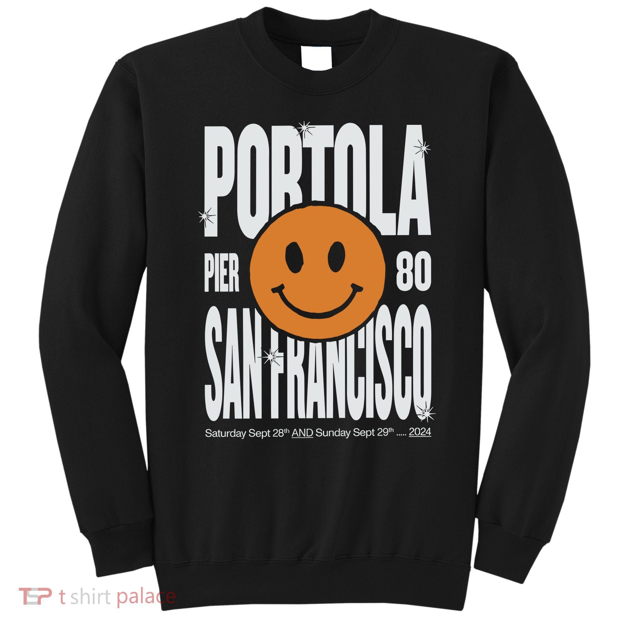 Portola San Francisco Pier 80 Lineup 2024 Sweatshirt