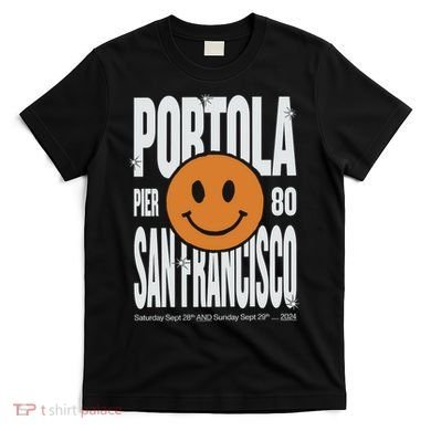 Portola San Francisco Pier 80 Lineup 2024 T-Shirt