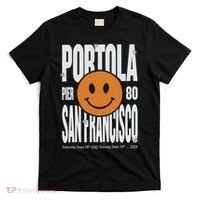 Portola San Francisco Pier 80 Lineup 2024 T-Shirt thumb 0