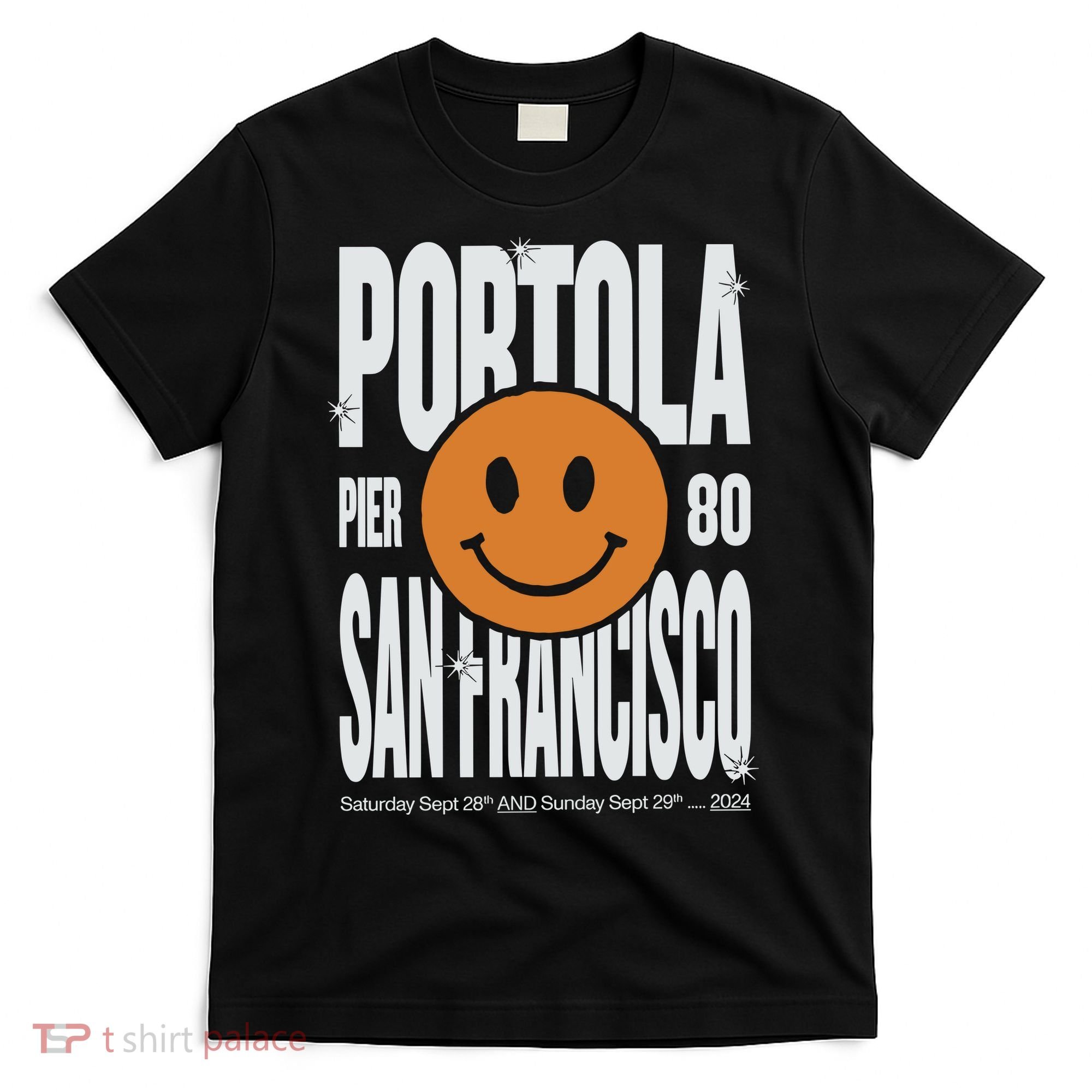Portola San Francisco Pier 80 Lineup 2024 T-Shirt