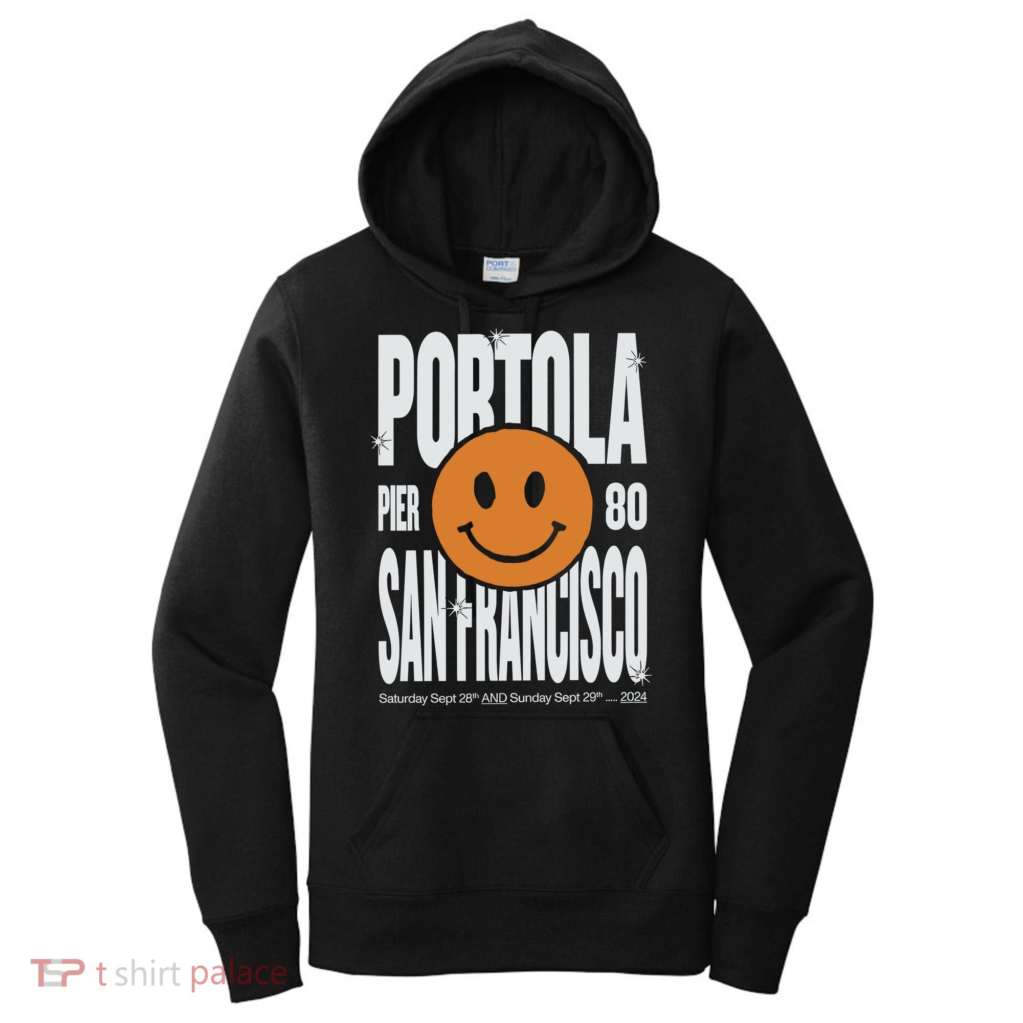 Portola San Francisco Pier 80 Lineup 2024 Women's Hoodie