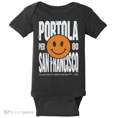 Portola San Francisco Pier 80 Lineup 2024 Baby Bodysuit